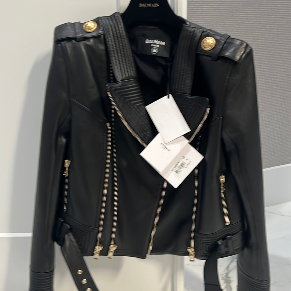 Balmain Leather Jacket